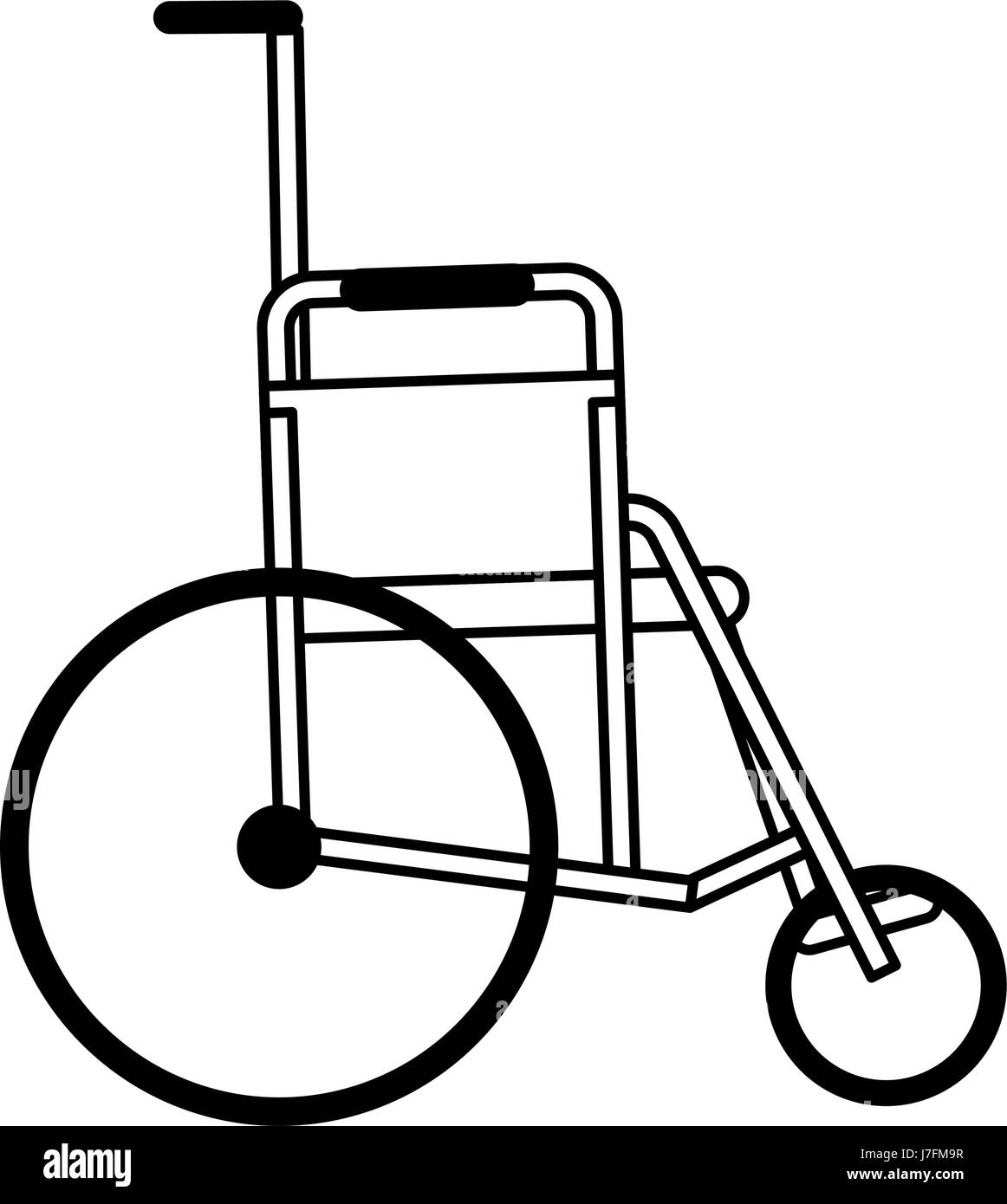 wheelchair healthcare related icon image Stock Vector Image & Art Alamy