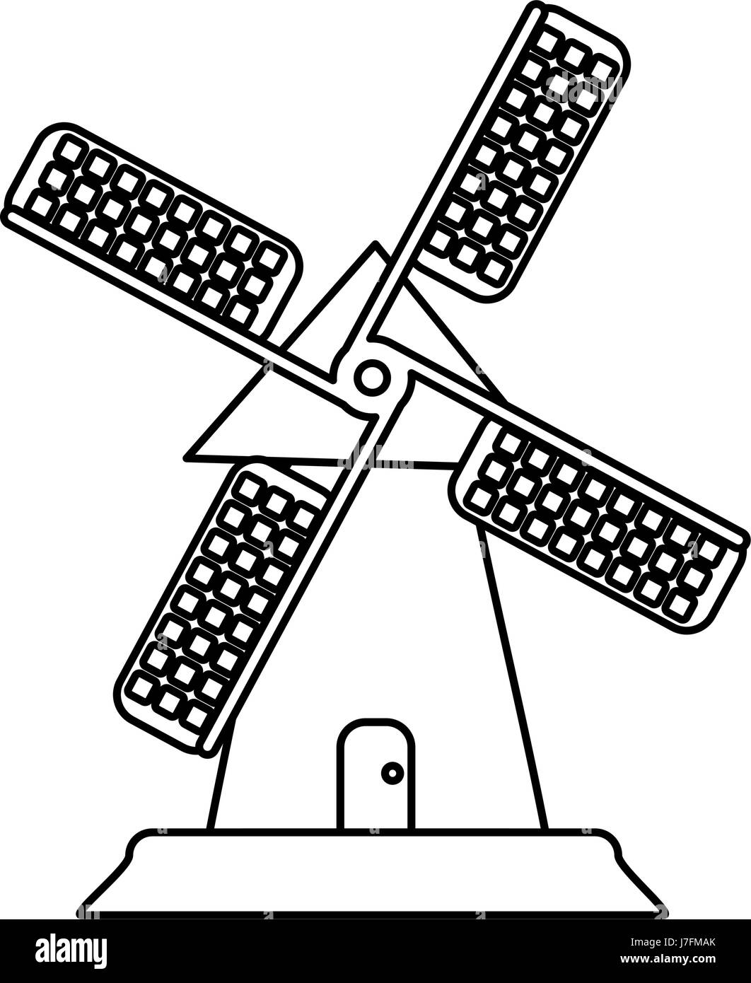 farmhouse windmill icon image Stock Vector Image & Art - Alamy