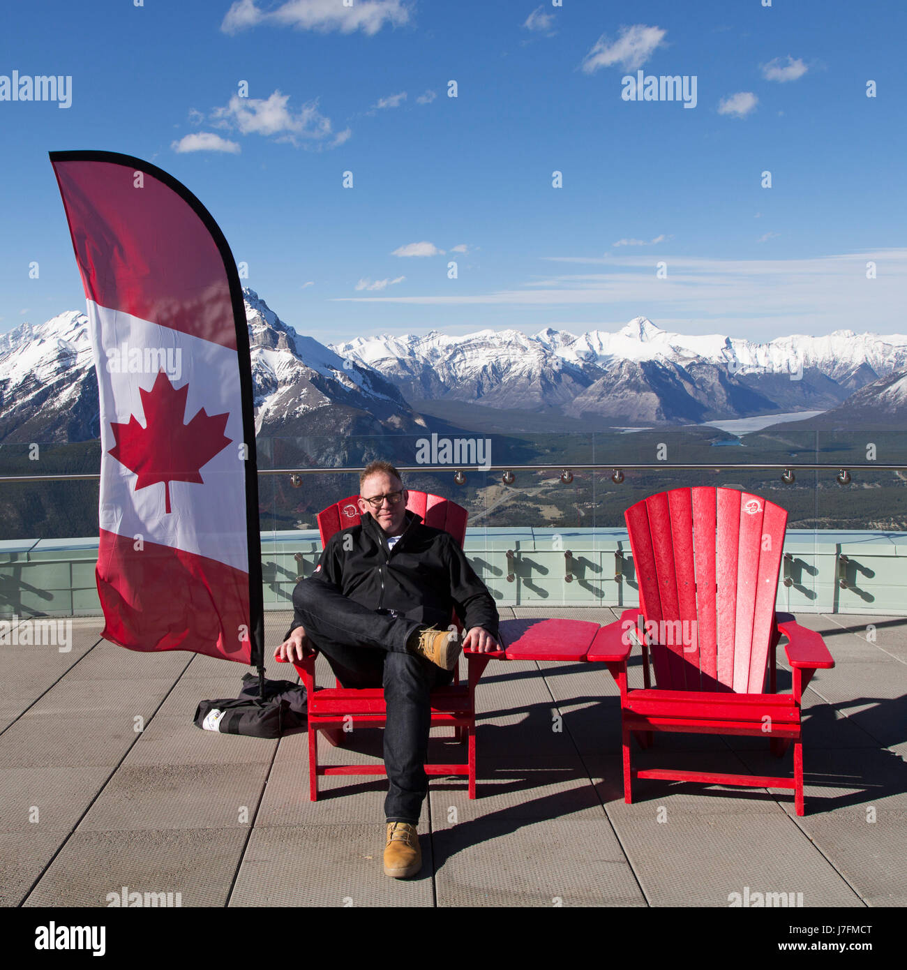 Canadian Flag Chair Stock Photos & Canadian Flag Chair Stock Images Alamy