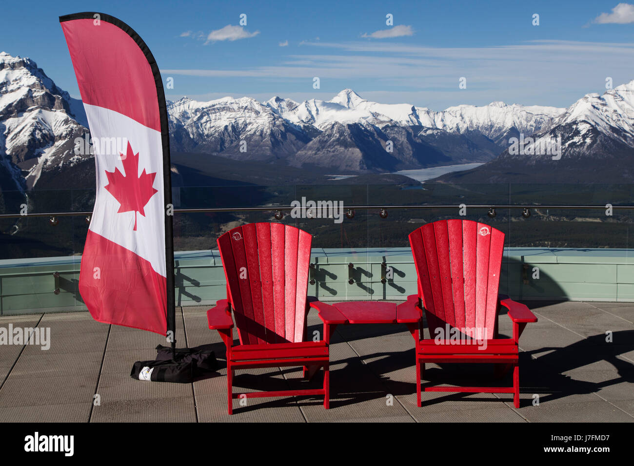 Canadian flag chair hires stock photography and images Alamy