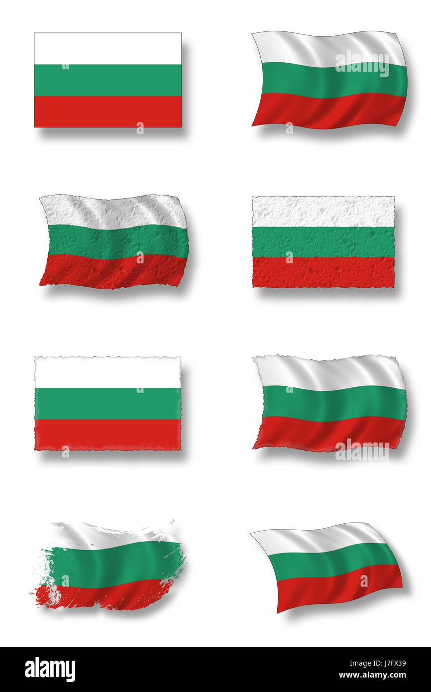 flag bulgaria national flag blow bulgaria national pictogram symbol ...