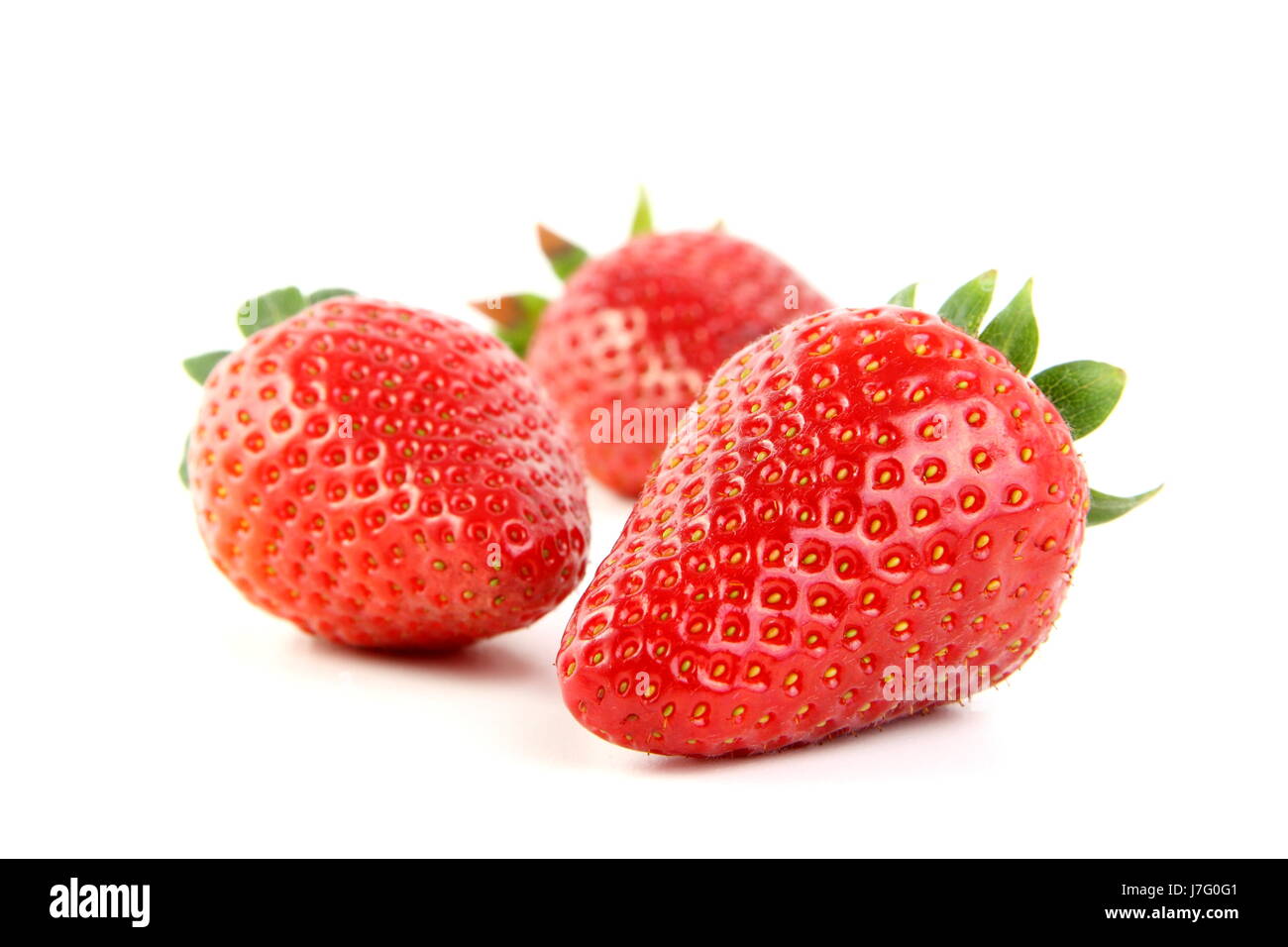 isolated optional progenies fruits fruit strawberry strawberries apart extra Stock Photo