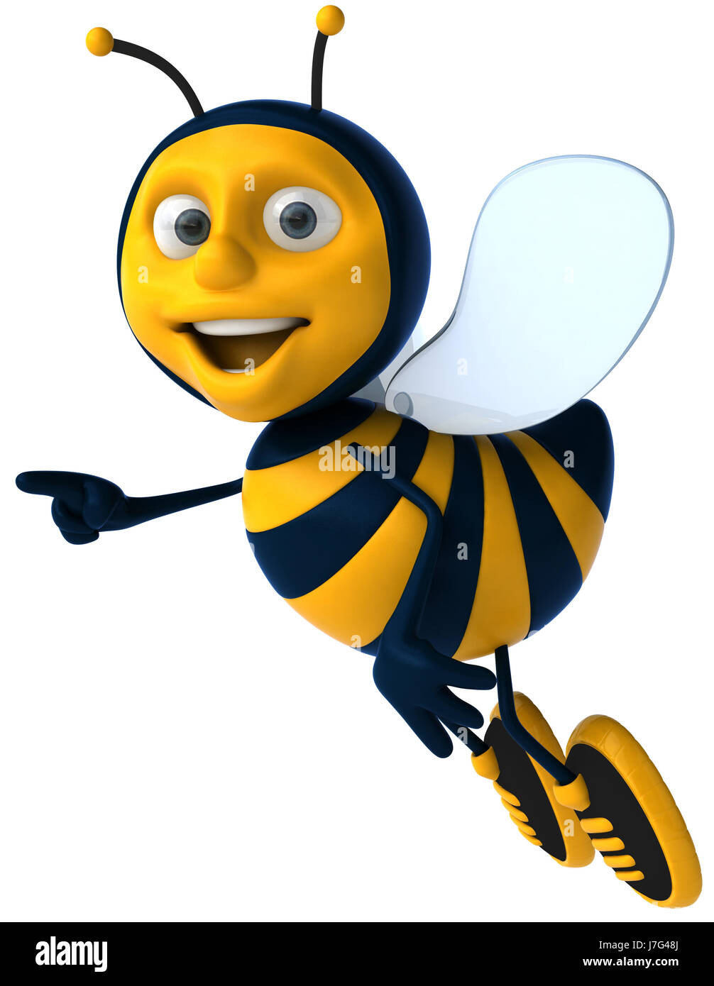 animal illustration wasp character cartoon honey insect bee isolated ...