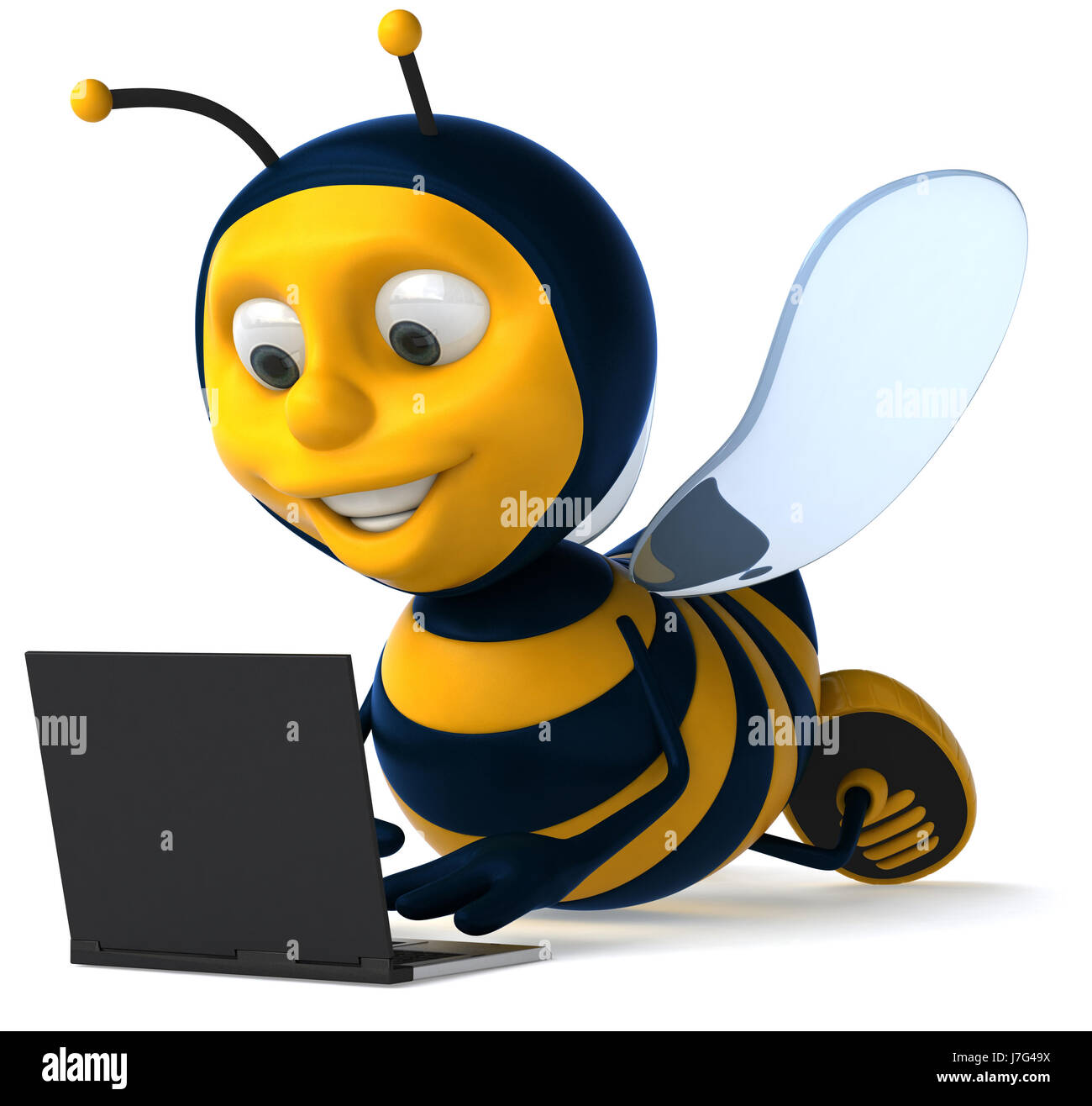 animal illustration wasp character cartoon honey insect bee isolated ...