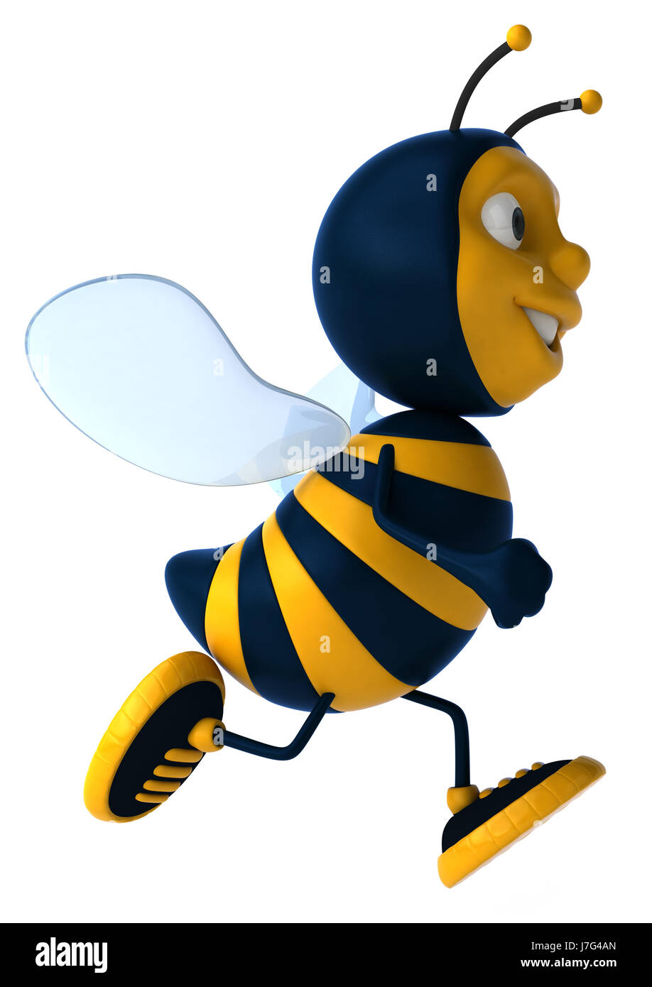 animal illustration wasp character cartoon honey insect bee isolated ...