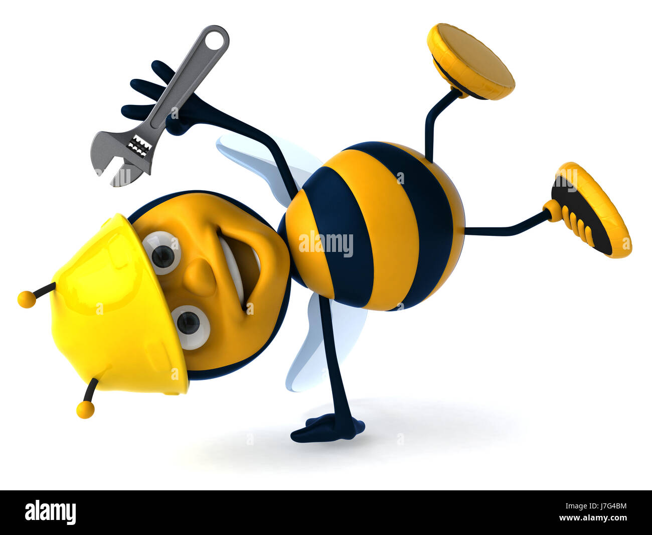animal illustration wasp character cartoon honey insect bee isolated ...