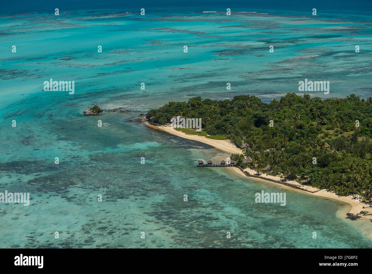 Aerial view of Sainte Marie island, Madagascar Stock Photo Alamy