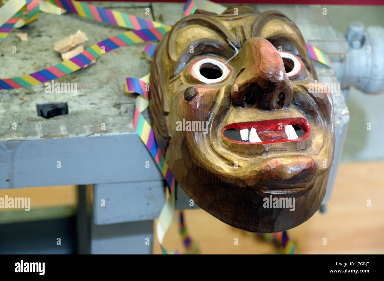 Fasnacht mask carved hi-res stock photography and images - Alamy