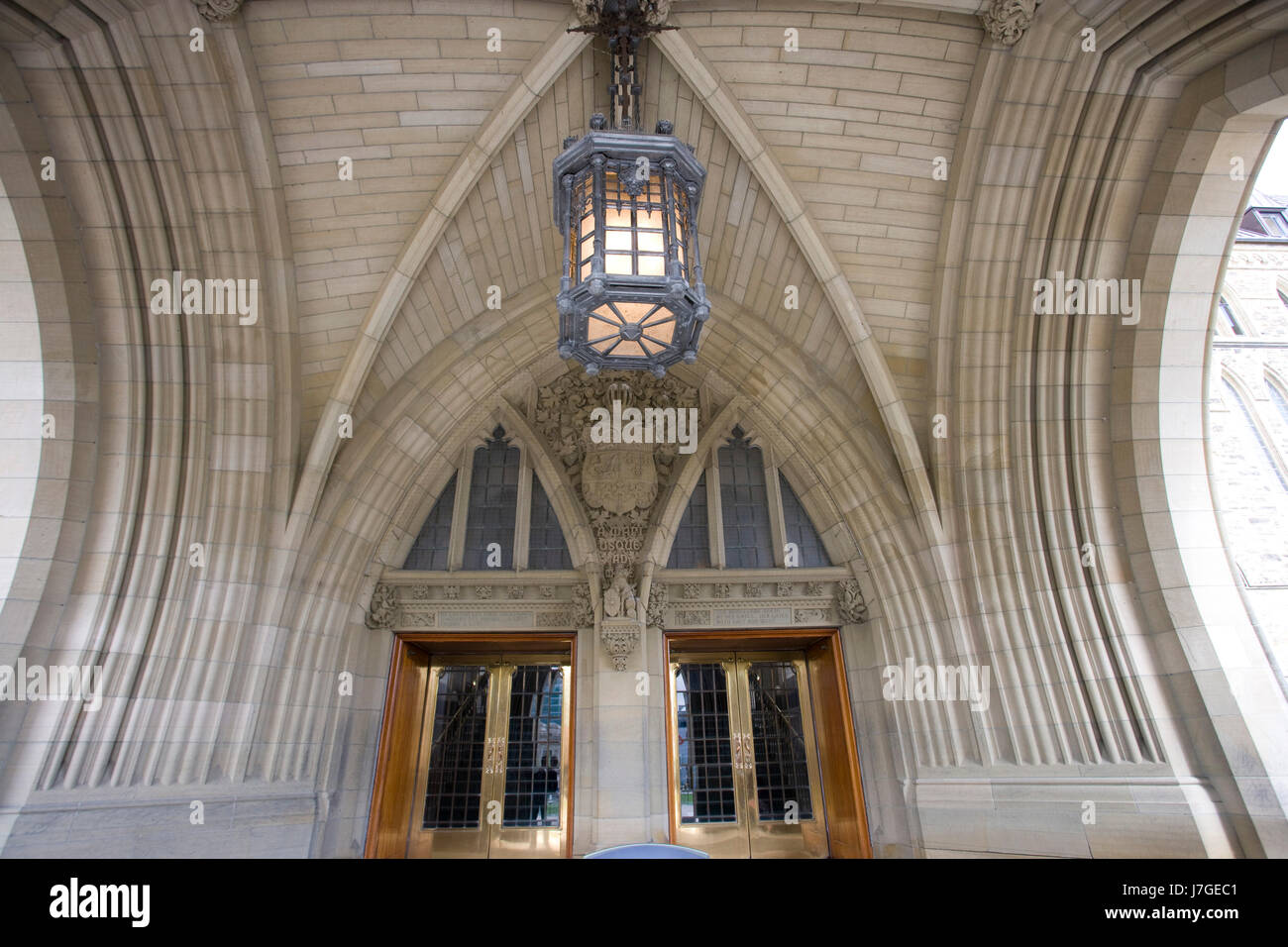 North America, Canada, Ontario, Ottawa, Parliament Building Stock Photo