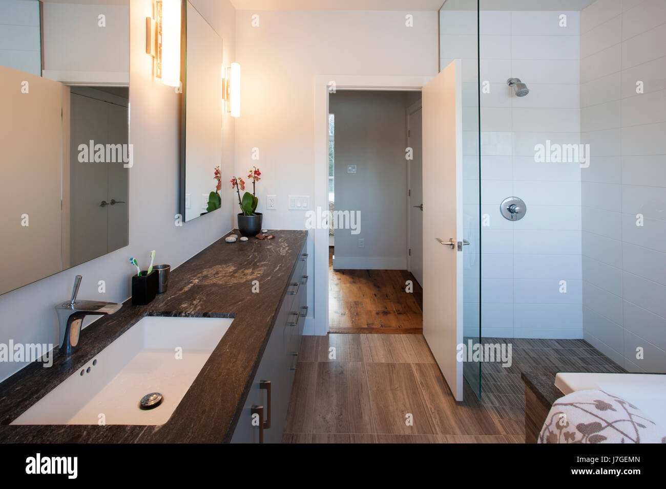 North America, Canada, Ontario, bathroom Stock Photo Alamy