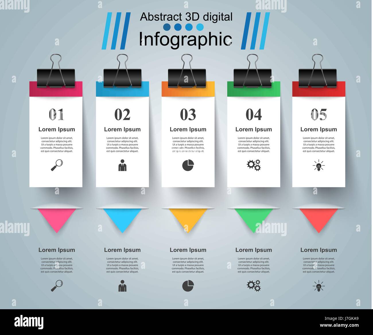 Origami Inforgraphics Business Infographics origami style Vector illustration Stock Vector ...