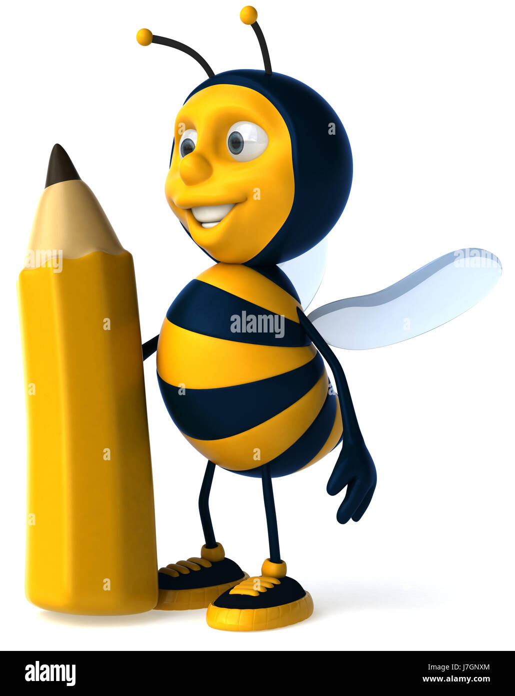 animal illustration wasp character cartoon honey insect bee isolated ...