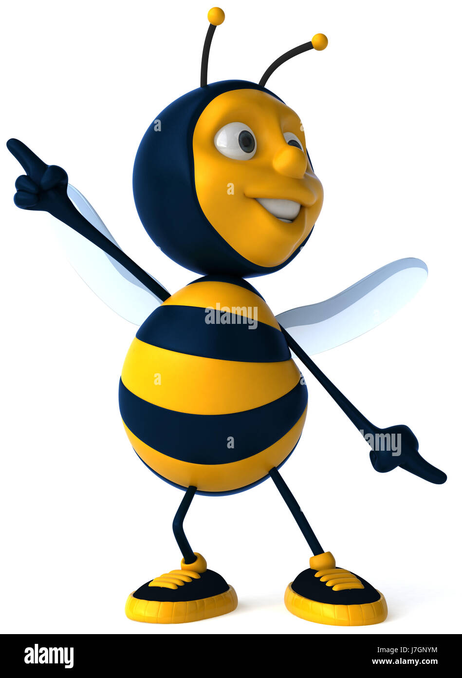 animal illustration wasp character cartoon honey insect bee isolated ...