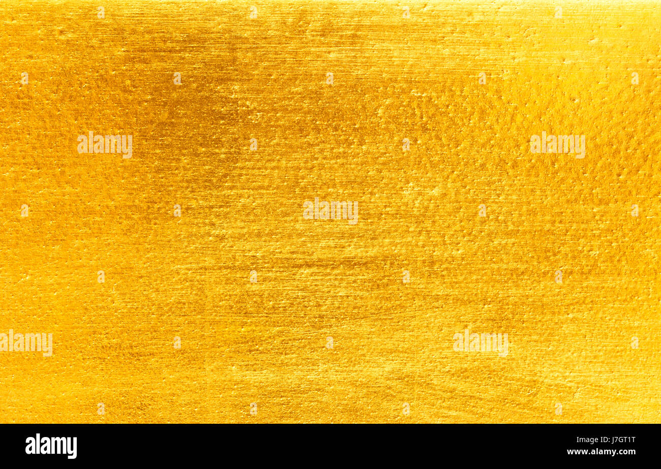 Gold Foil Leaf Shiny Texture, Abstract Yellow Wrapping Paper