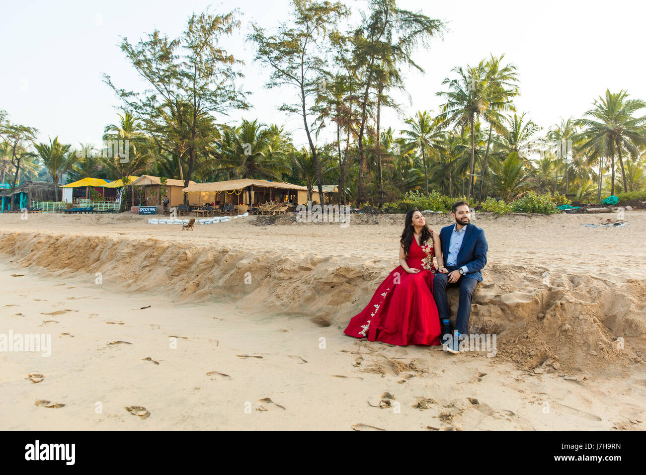 russian pair enjoys at beach &2