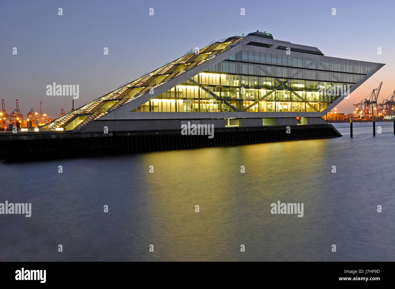 dockland hamburg Stock Photo