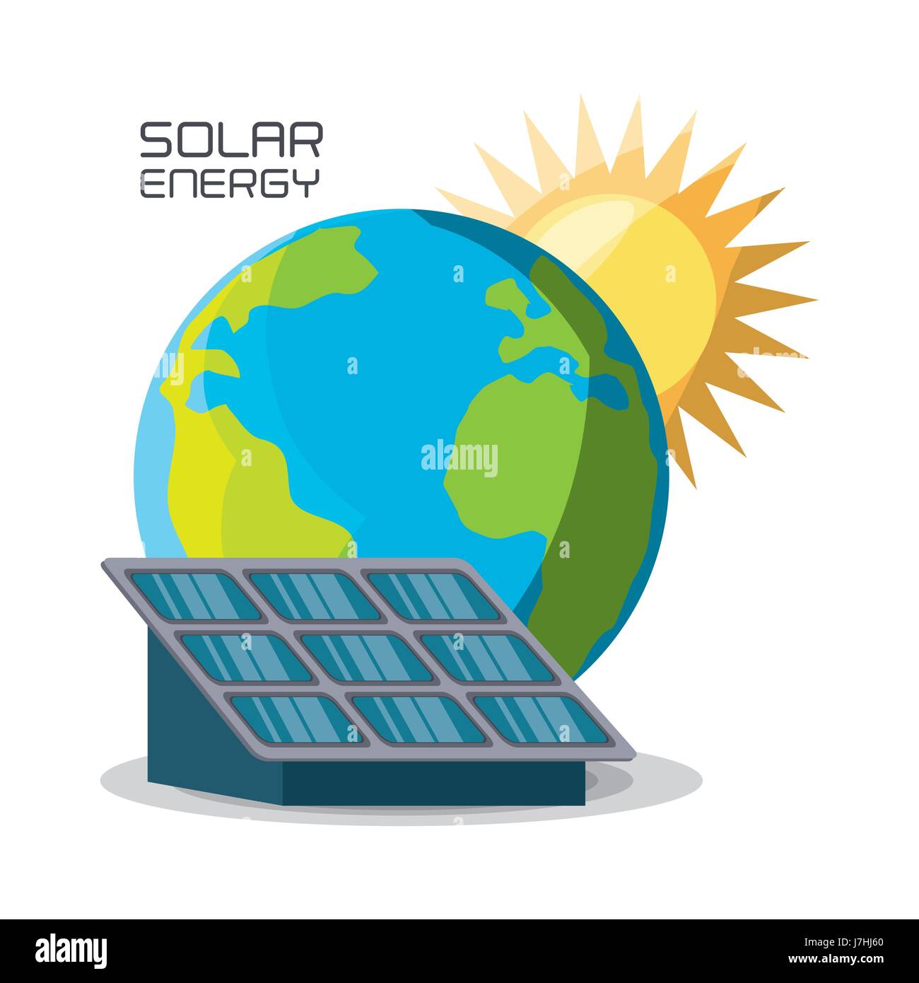 concept releated with solar power Stock Vector Image & Art - Alamy