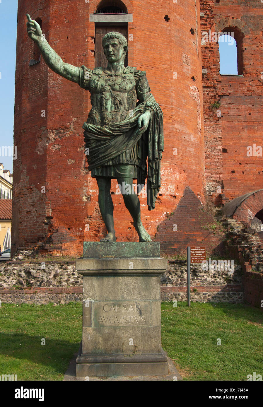 Tower Statue Rome monument statue towers italy city town monument statue goal passage ...