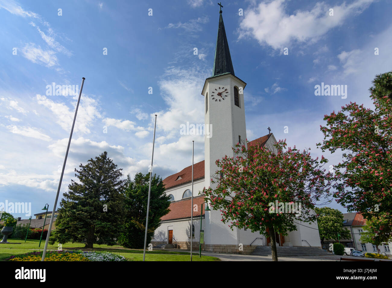 church St. Jakob, Guntramsdorf, Wienerwald, Vienna Woods, Niederösterreich, Lower Austria, Austria Stock Photo
