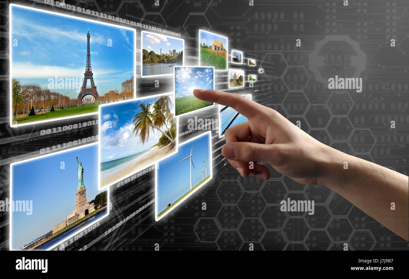 finger connection connectivity interface annexation screen button photo