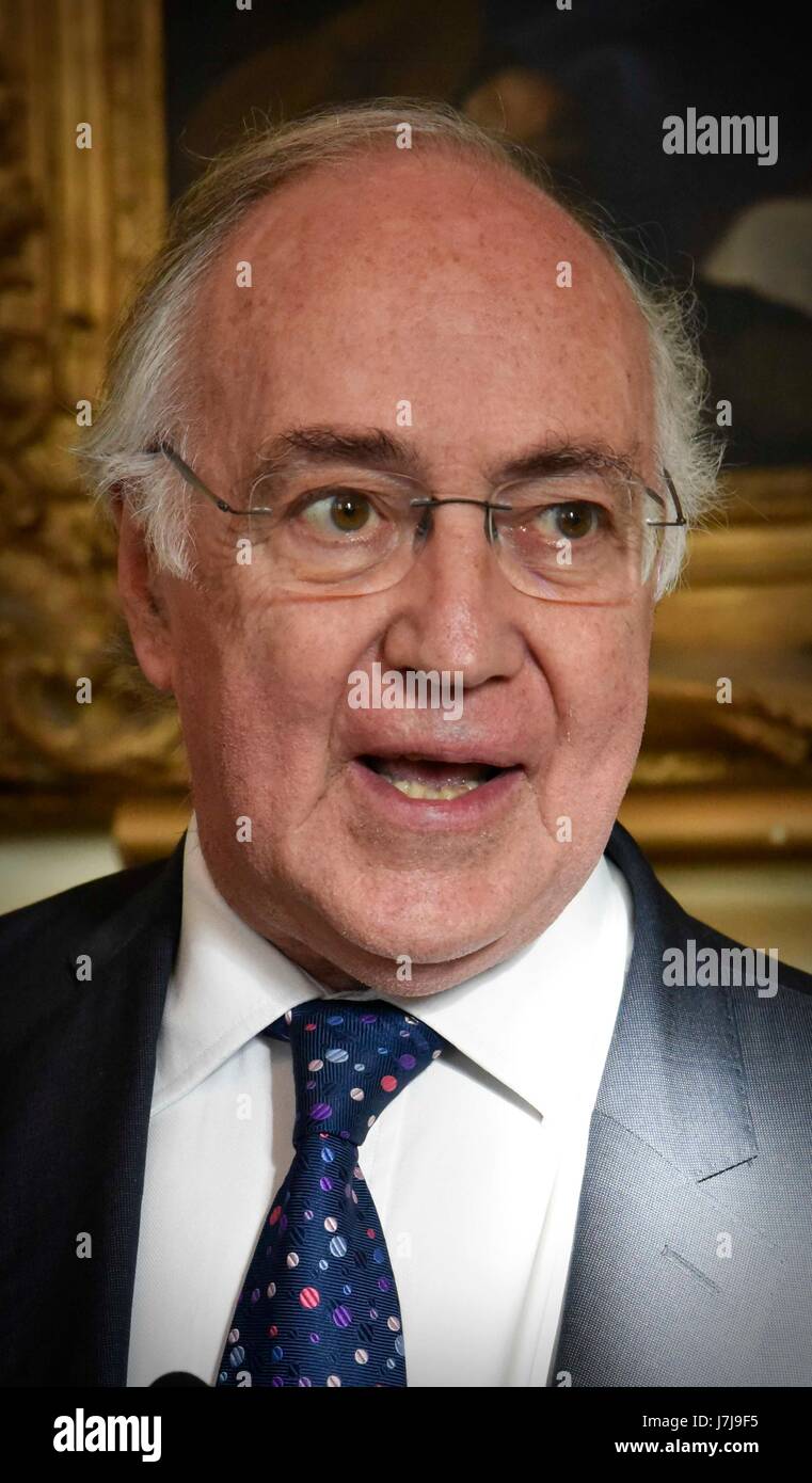 Michael Howard, Baron Howard of Lympne, CH, PC, QC (b 7 July 1941)  British politician who served as the Leader of the Conservative Party. Stock Photo