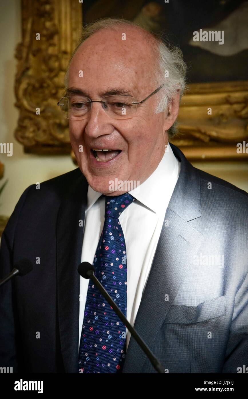 Michael Howard, Baron Howard of Lympne, CH, PC, QC (b: 7 July 1941) British politician Leader of the Conservative Party and Leader of the  Opposition. Stock Photo