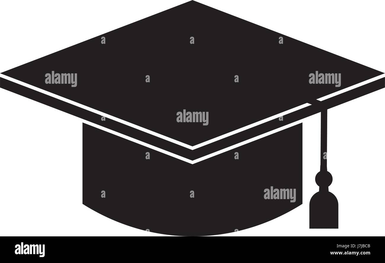 hat graduation isolated icon Stock Vector Image & Art - Alamy