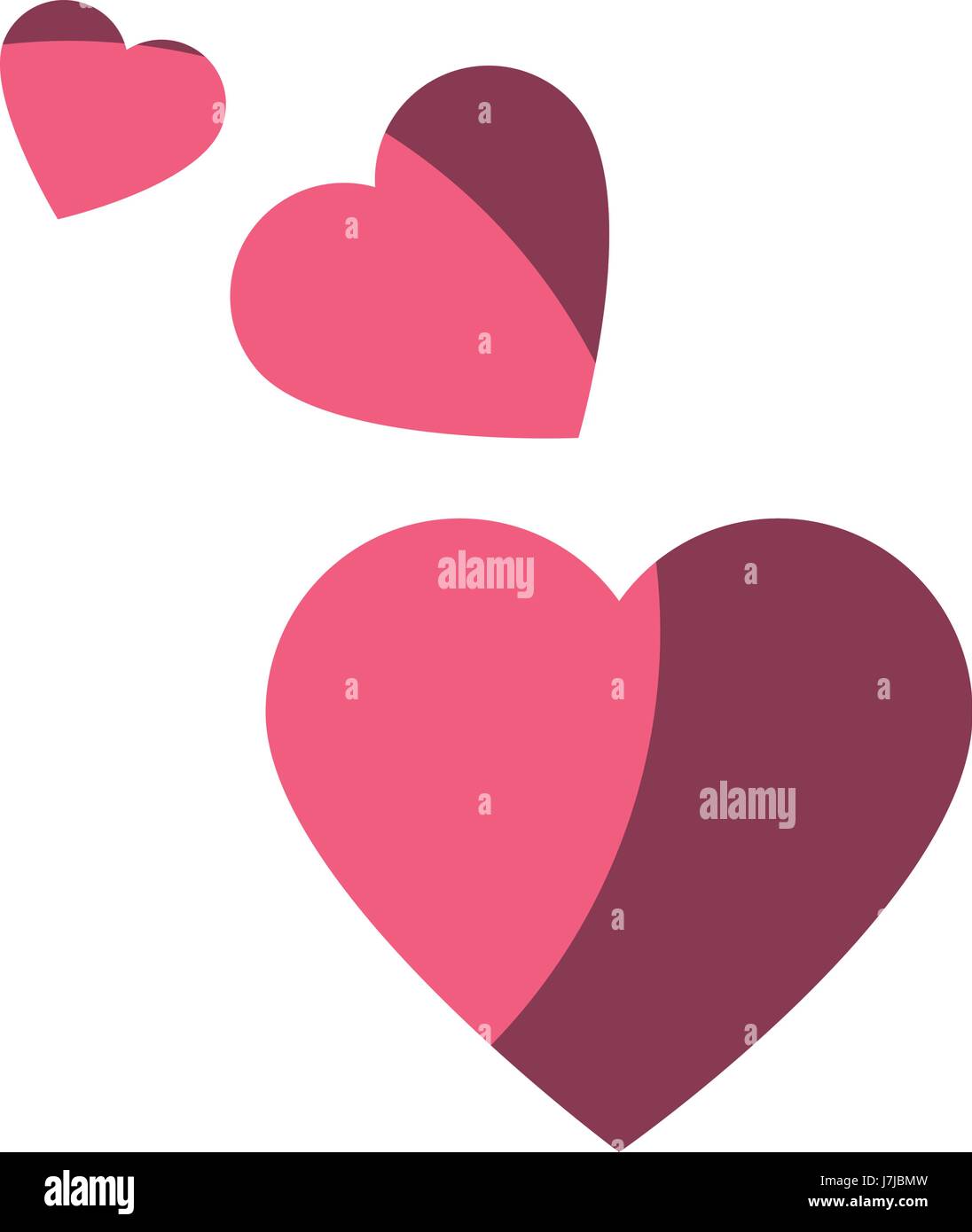 hearts icon image Stock Vector Image & Art - Alamy