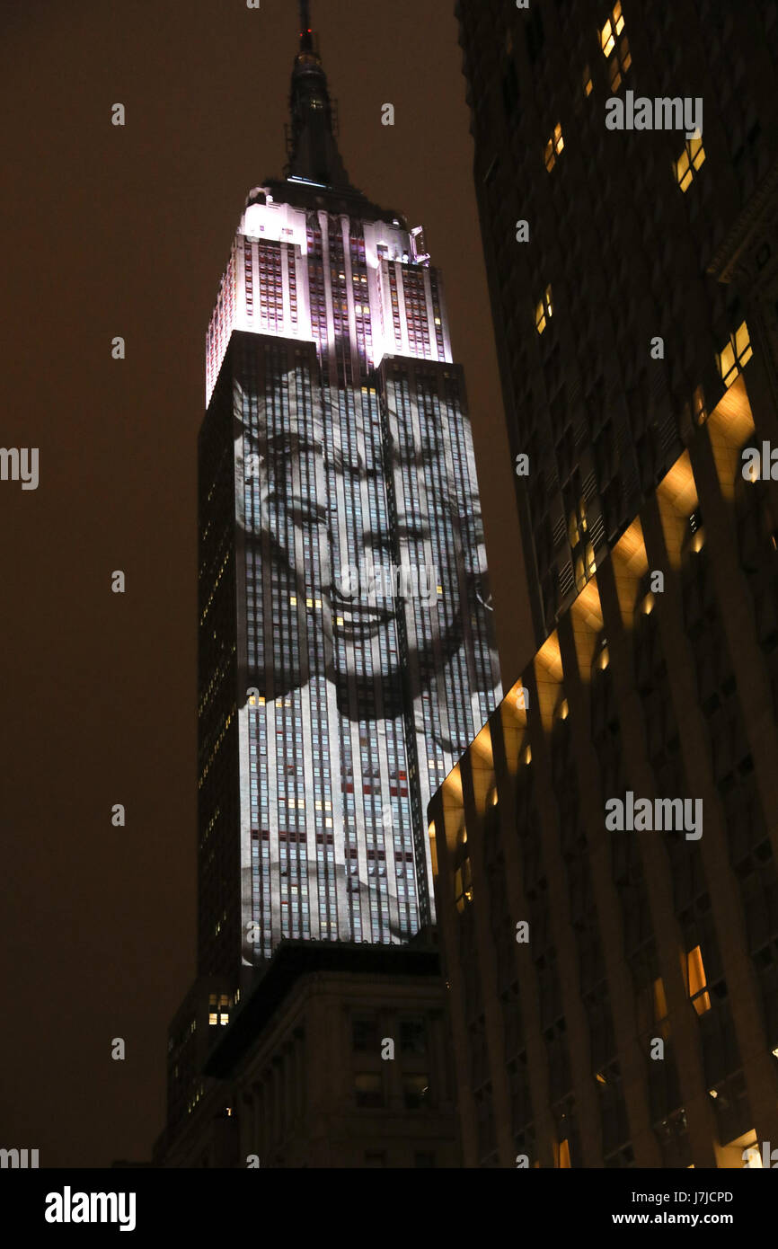 New York’s iconic skyline sparkled even more than usual when the most ...