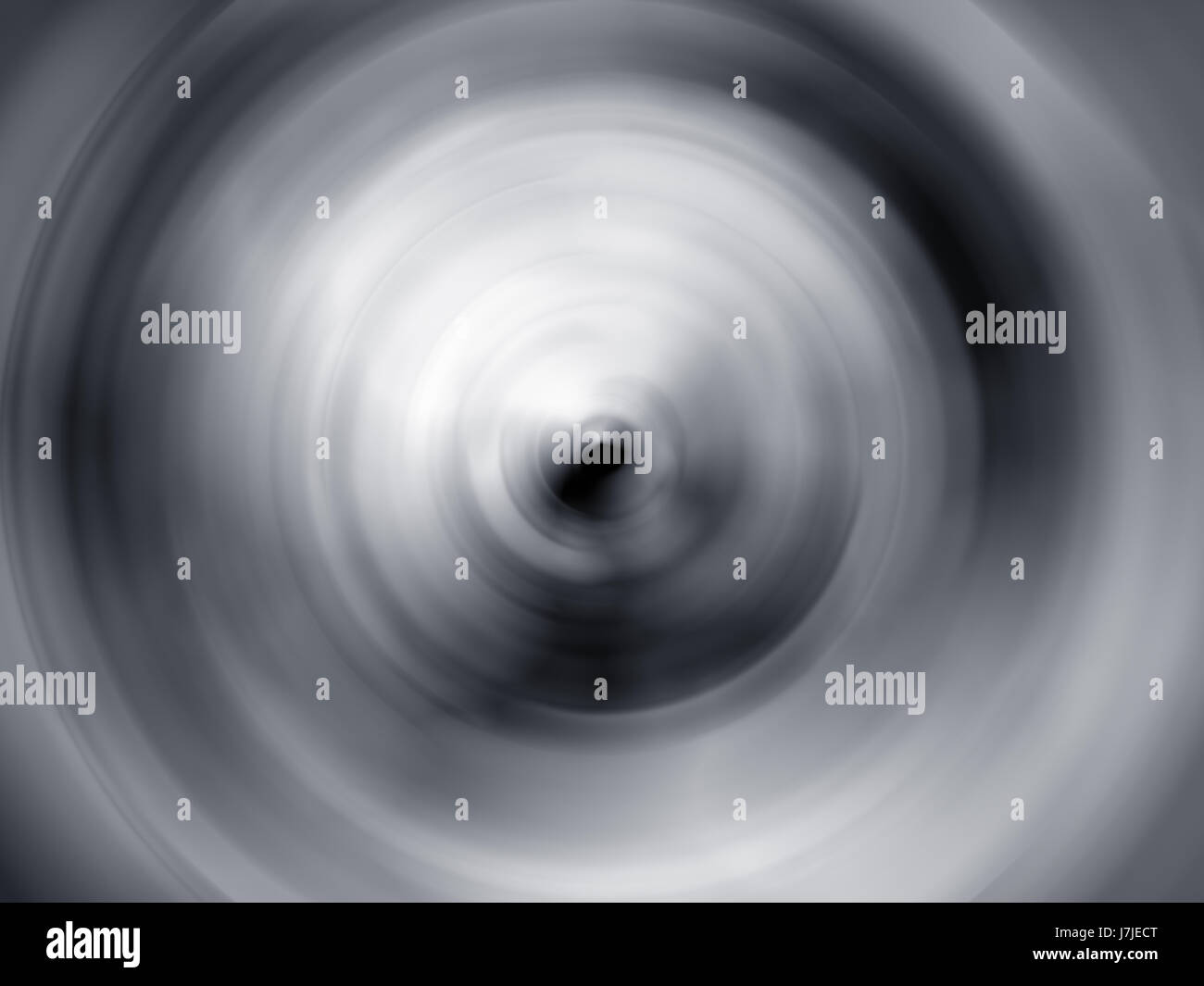 Abstract vortex background in black and white Stock Photo