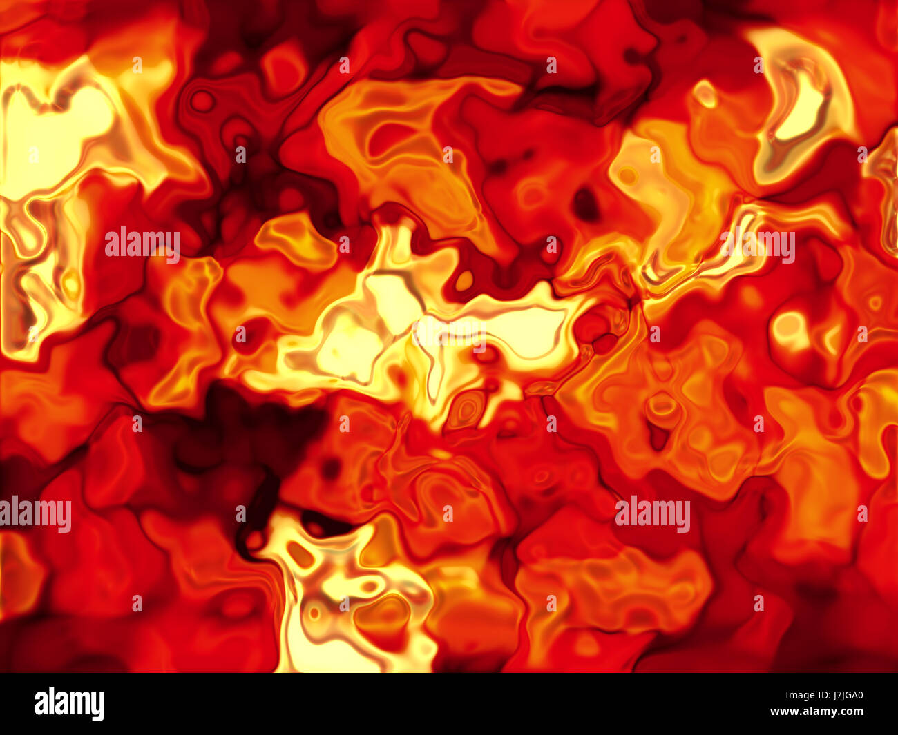 Abstract Liquid Background in Red Stock Photo