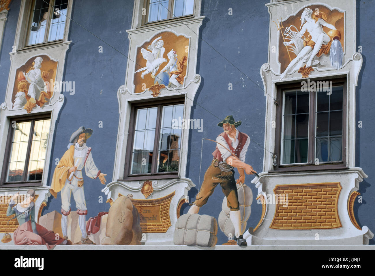 Bavarian mural painting hires stock photography and images Alamy
