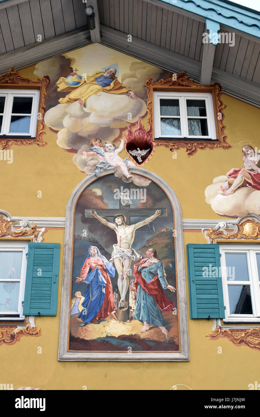 Bavarian mural painting hires stock photography and images Alamy