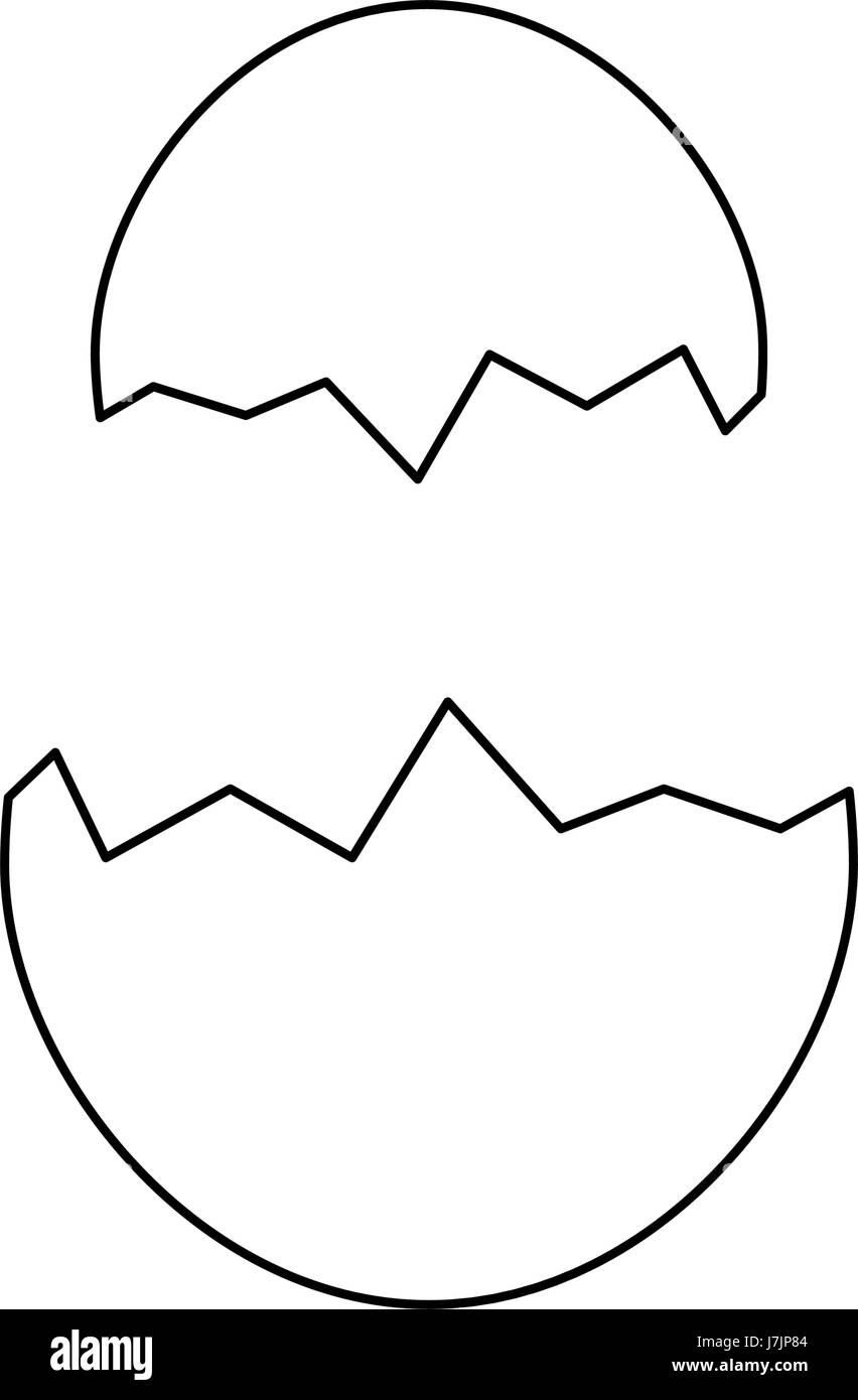 eggshell-icon-image-stock-vector-image-art-alamy