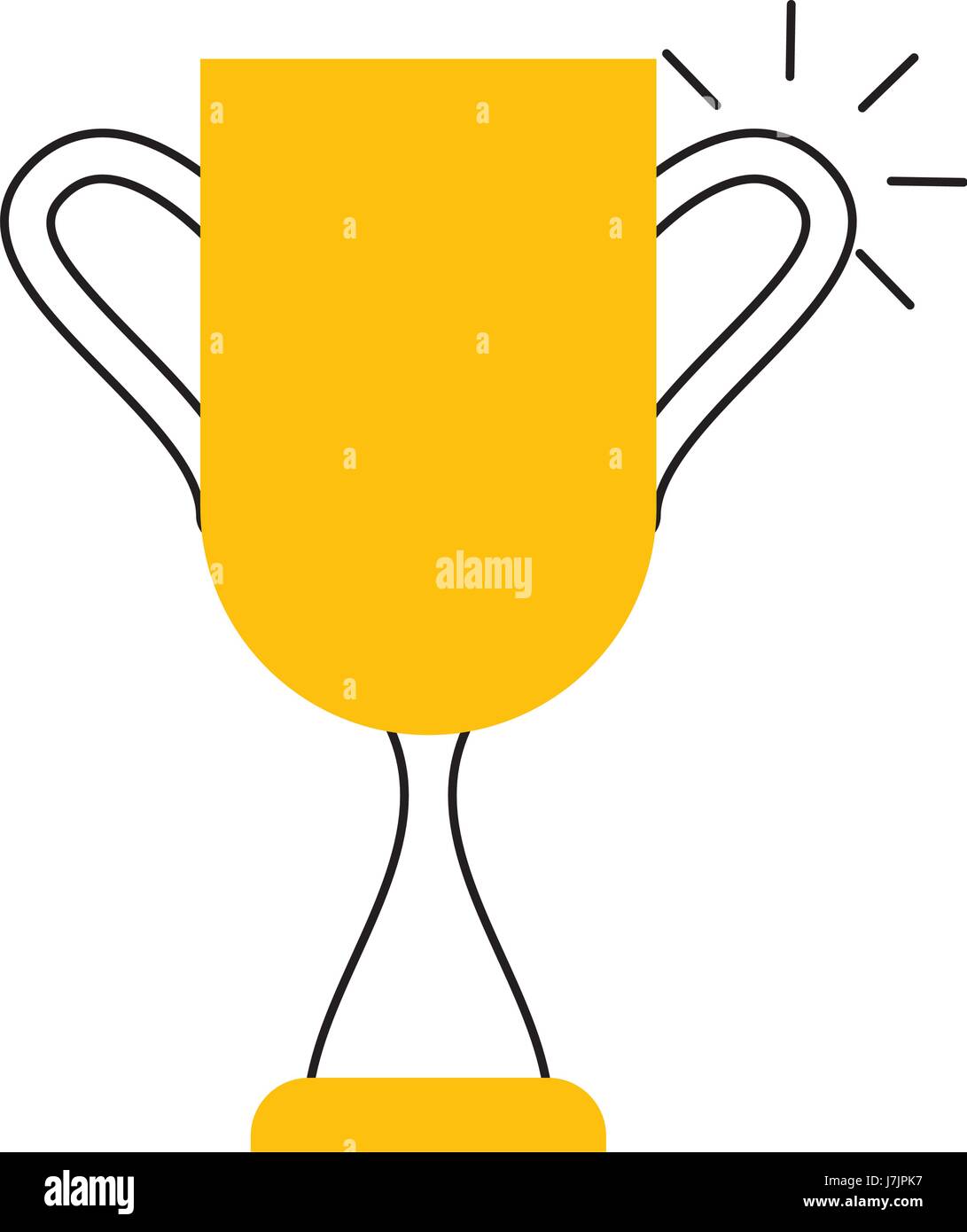 trophy cup isolated icon Stock Vector Image & Art - Alamy