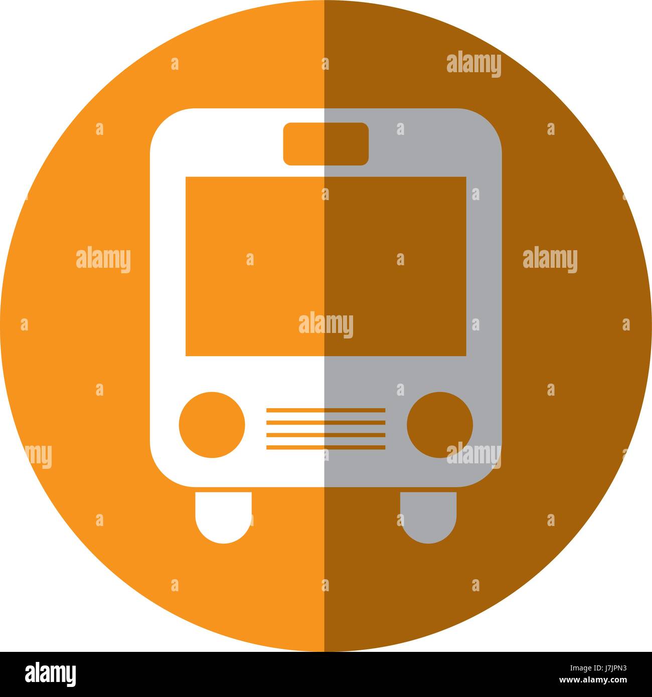 bus transport isolated icon Stock Vector Image & Art - Alamy