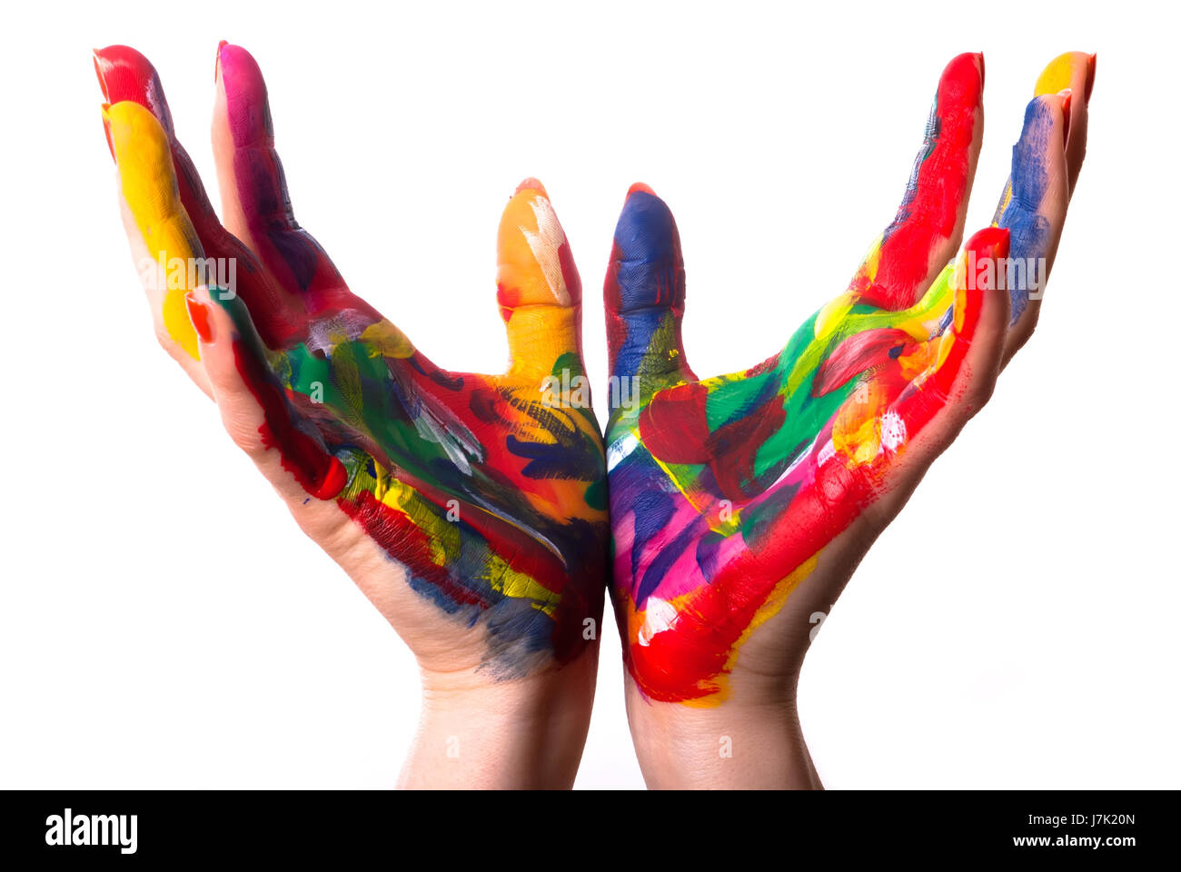 hand hands colour coloured colourful multifarious richly