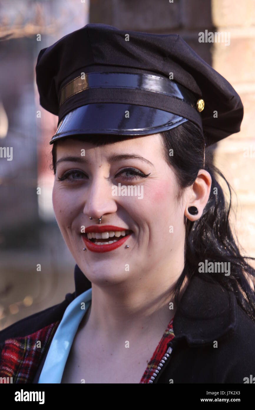 cologne celebrate reveling revels celebrates alcohol disguised carnival costume Stock Photo