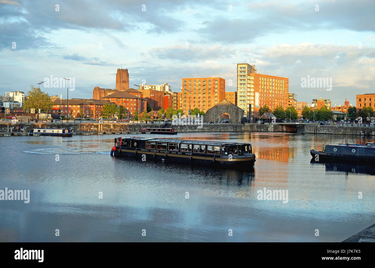 The Floating Grace, Liverpool's Celebrated Restaurant Canal Boat In