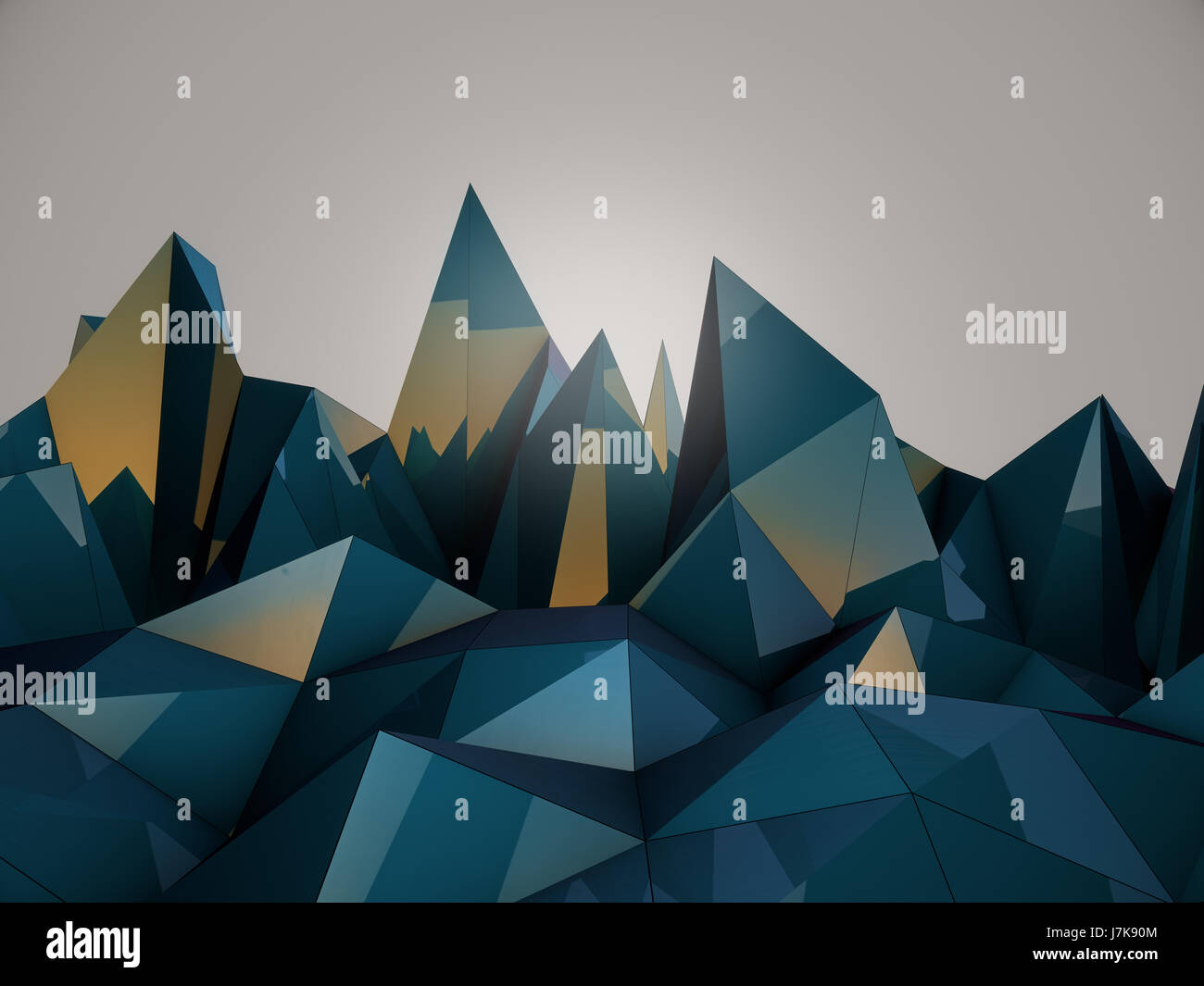 Abstract Polygonal Background Stock Photo