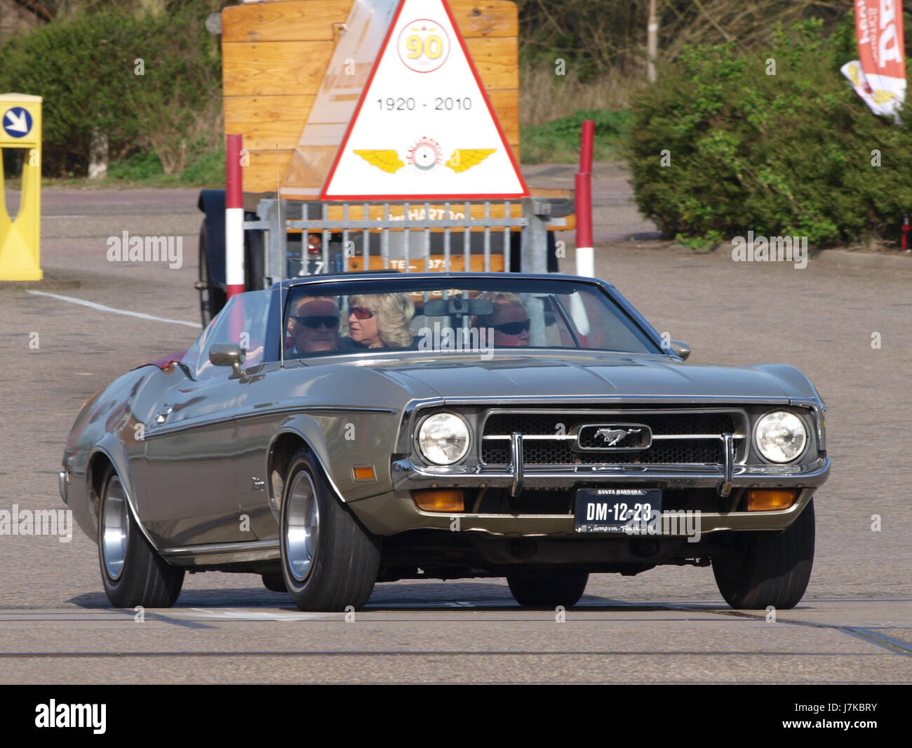 1971 Ford Mustang Convertible pic2 Stock Photo