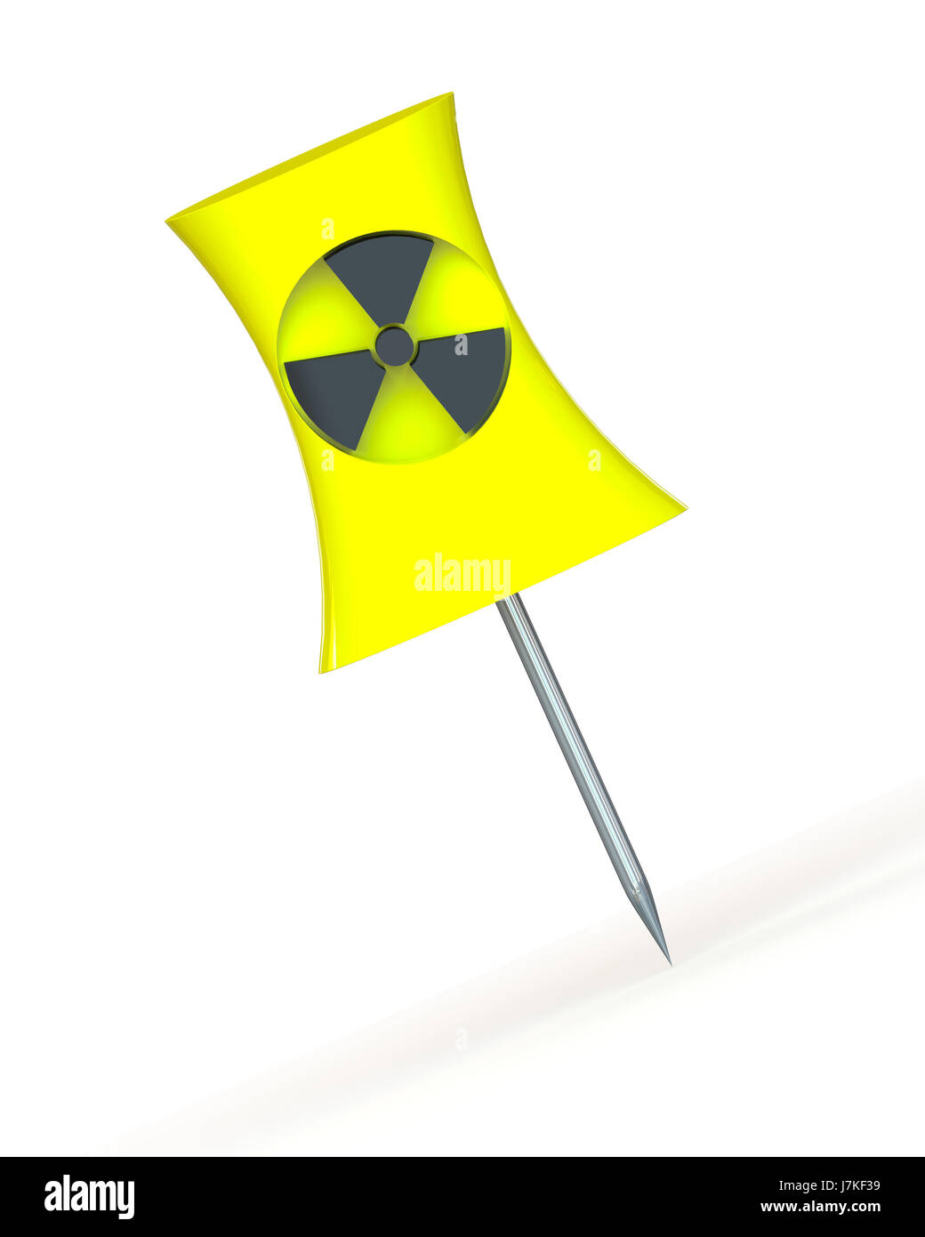 risk power station atom radioactive reactor nuclear health environment Stock Photo