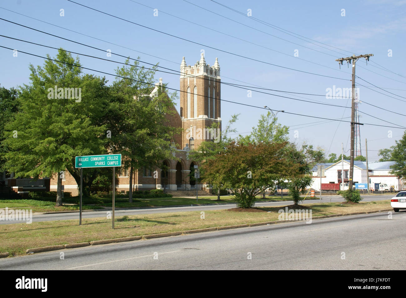 2011.05.21.074604 United Methodist Church Eufaula Alabama USA Stock