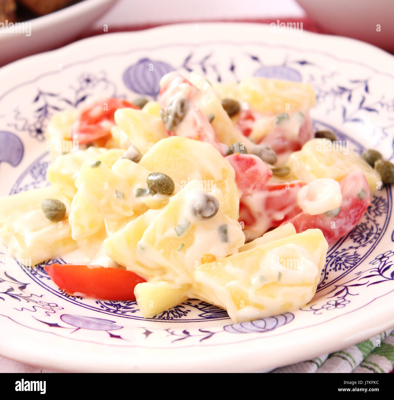 fresh potato salad Stock Photo - Alamy