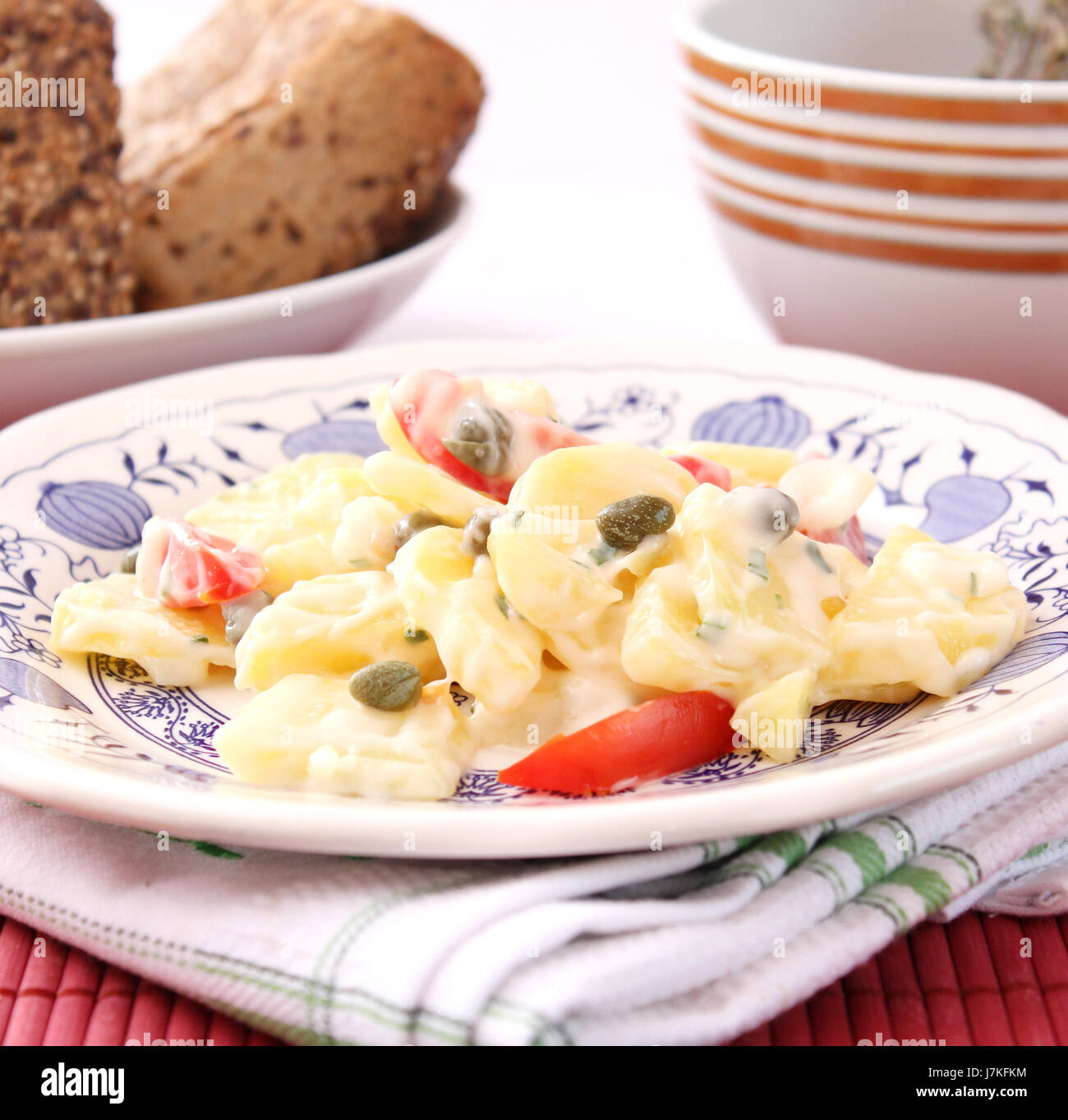 fresh potato salad Stock Photo - Alamy