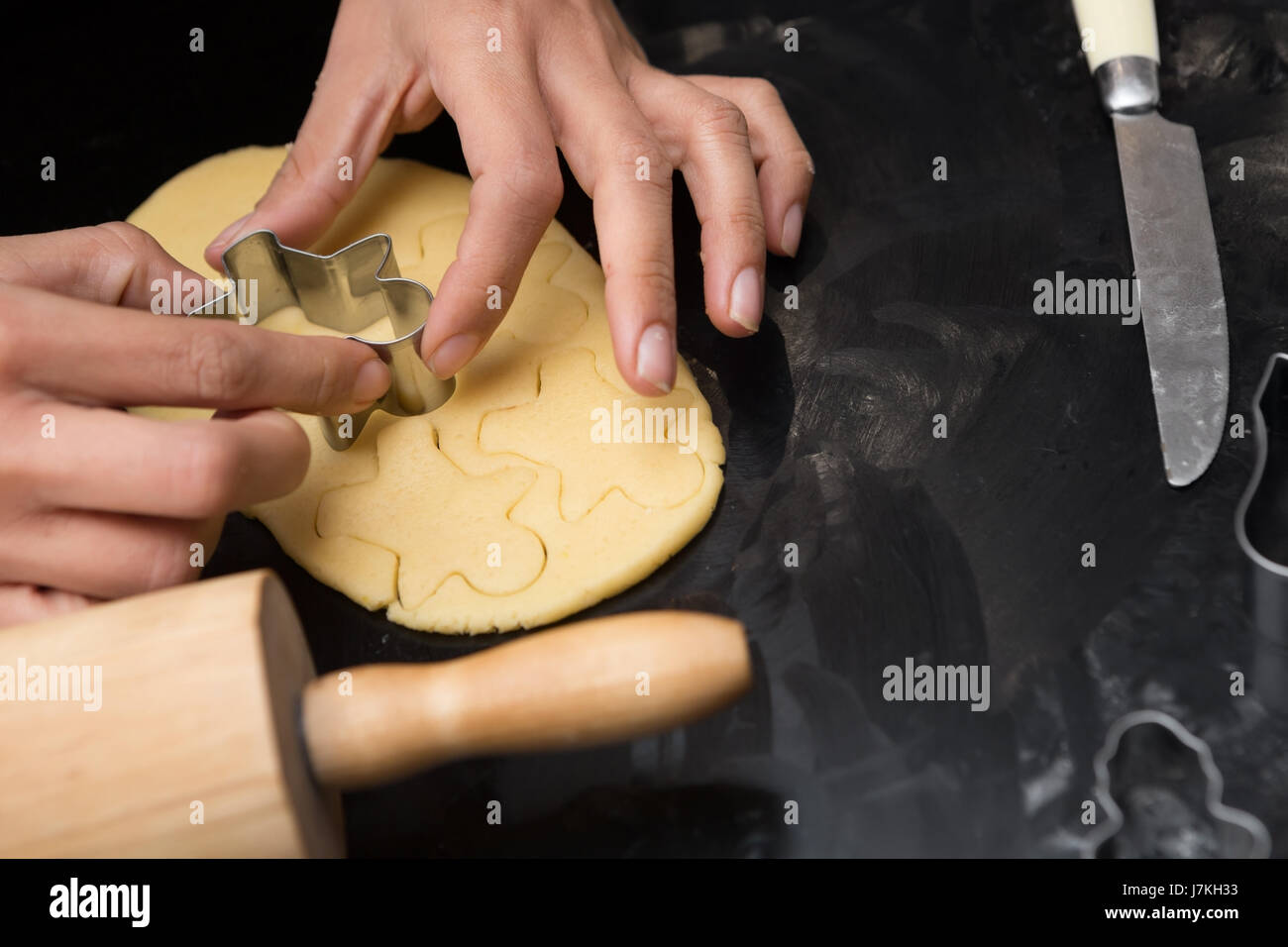 Gingerbread Man Cookie Dough