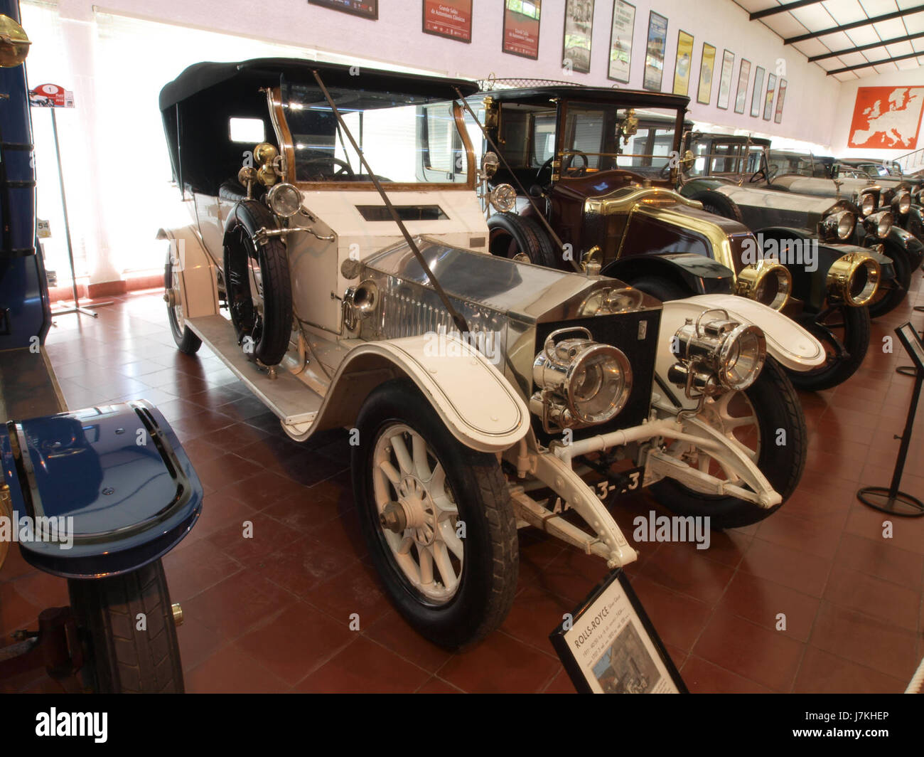 1911 Rolls Royce Silver Ghost 40slash50hp, 7434cc, 100kmh photo1 Stock Photo