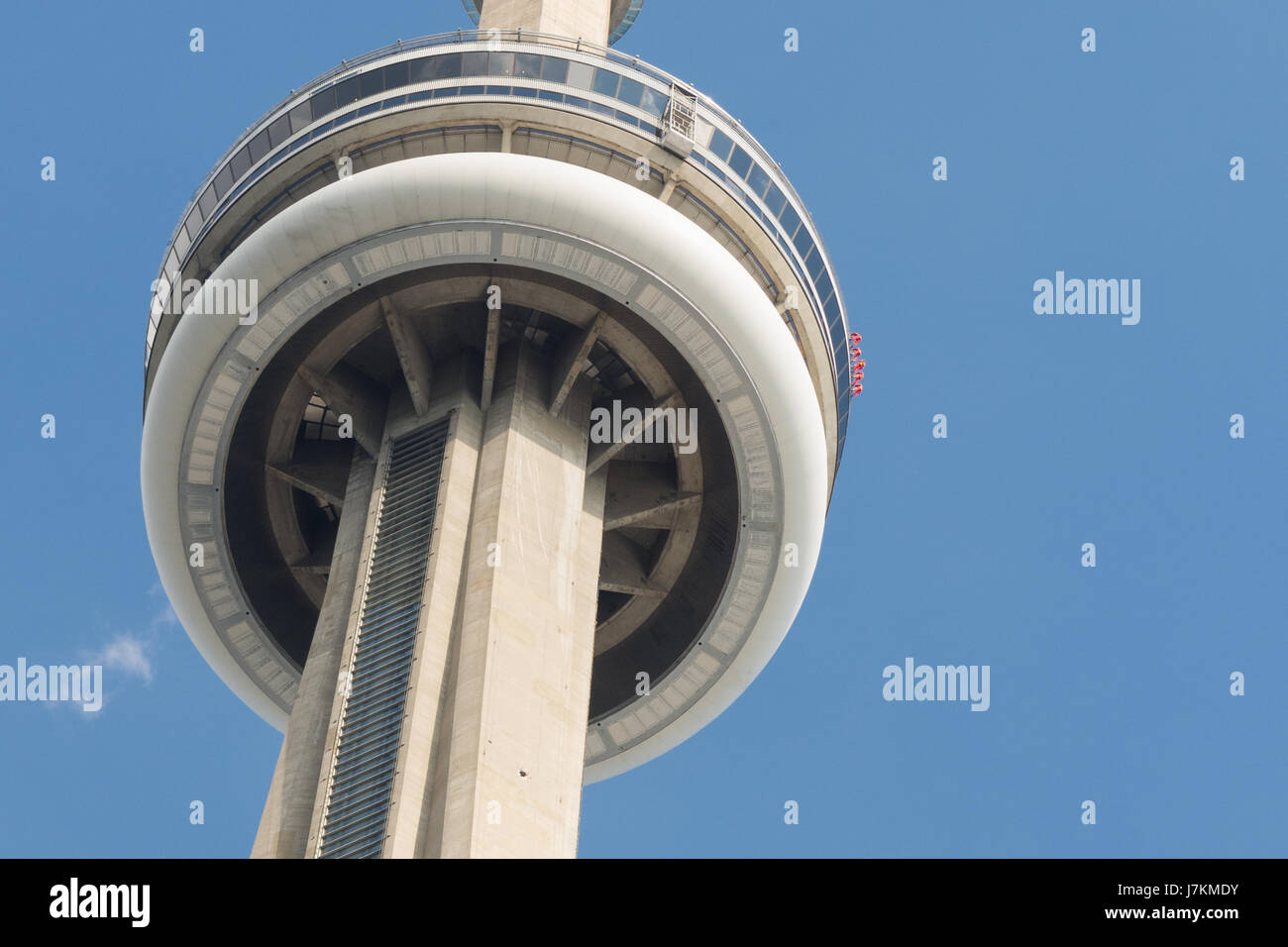 CN Tower edgewalk, CN Tower, Toronto, Canada Stock Photo