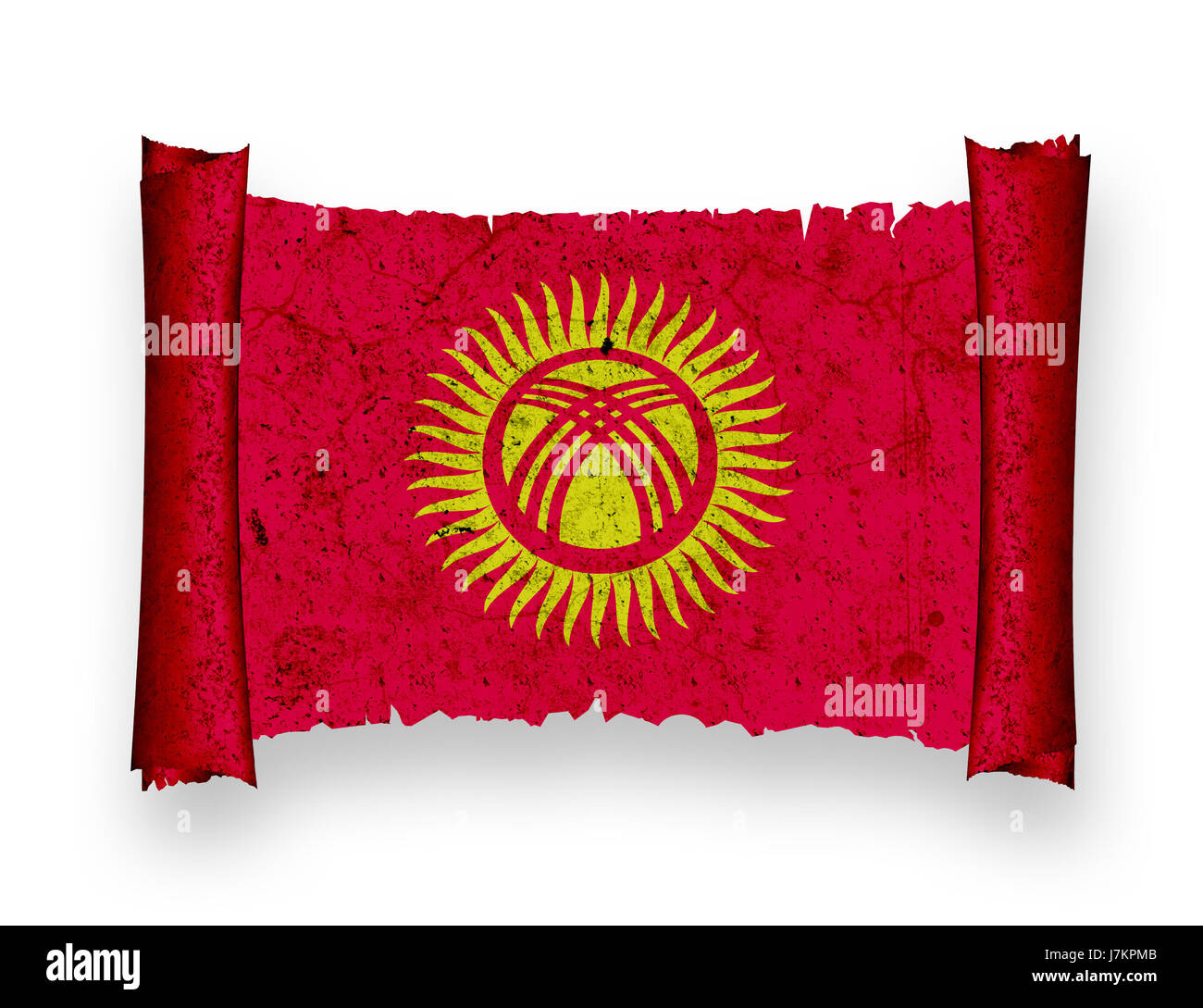 national kyrgyzstan national kyrgyzstan pictogram symbol pictograph trade Stock Photo