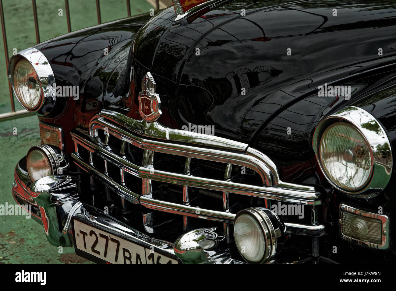 Photo GAZ12 ZIM, USSR, year 1951, Classic Cars Stock Photo Alamy